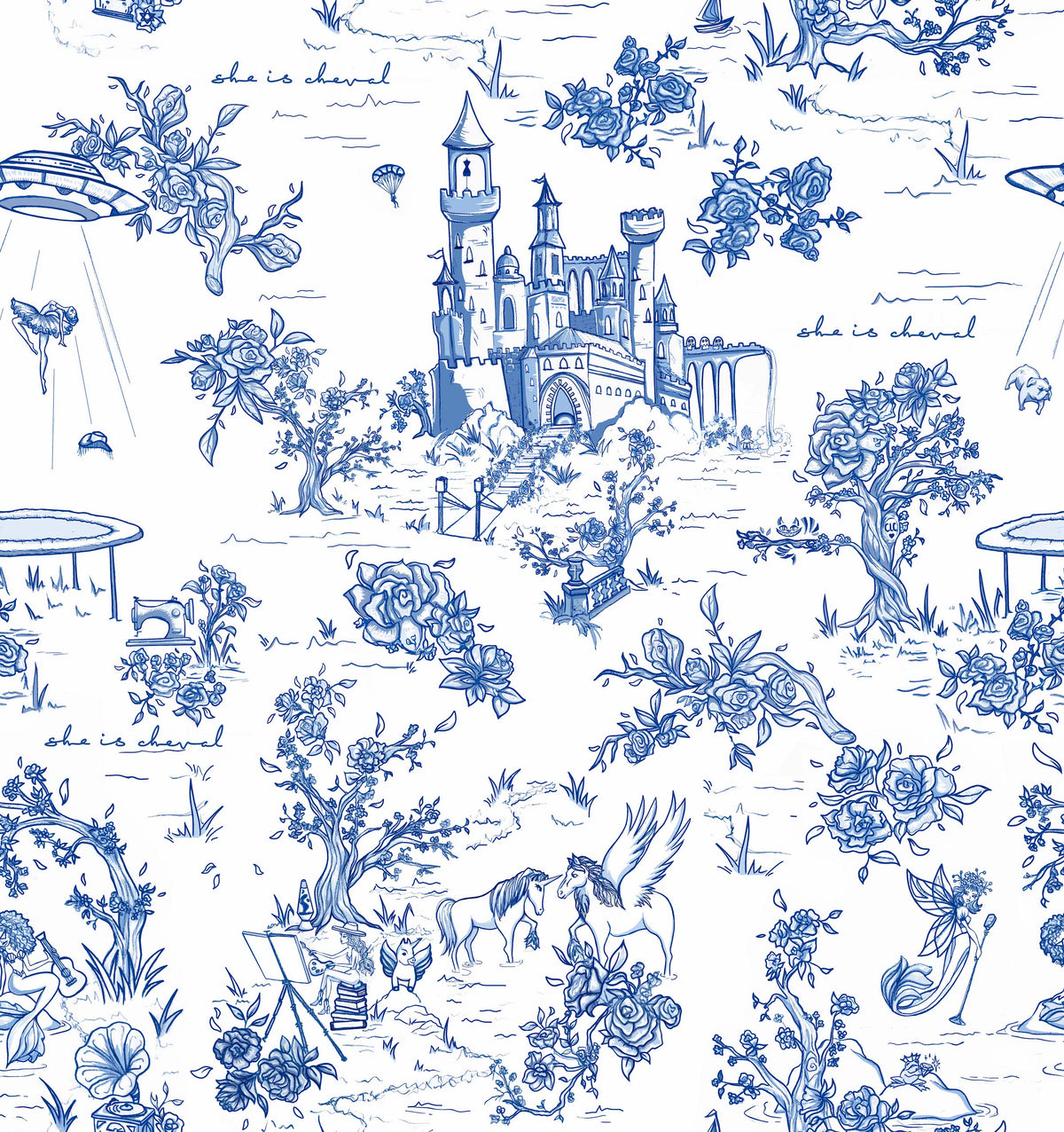 A Tale of Toile – She Is Cheval