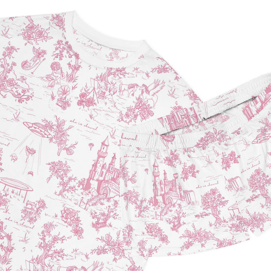 TOILE TIDINGS (Pink)