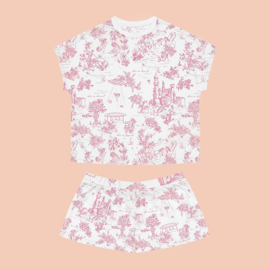 TOILE TIDINGS (Pink)